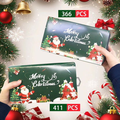 411/366/136/86unidades de conjunto de iscas de pesca de Natal com caixa de armazenamento, comum em água salgada e água doce