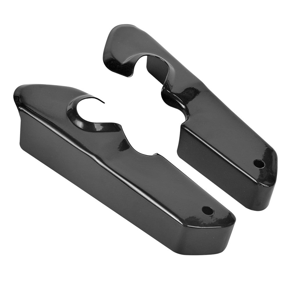 Suporte de Para-lama Traseiro Curto Preto Brilhante com Suporte para Piscas para Harley Sportsters XL 883 1200 48 72