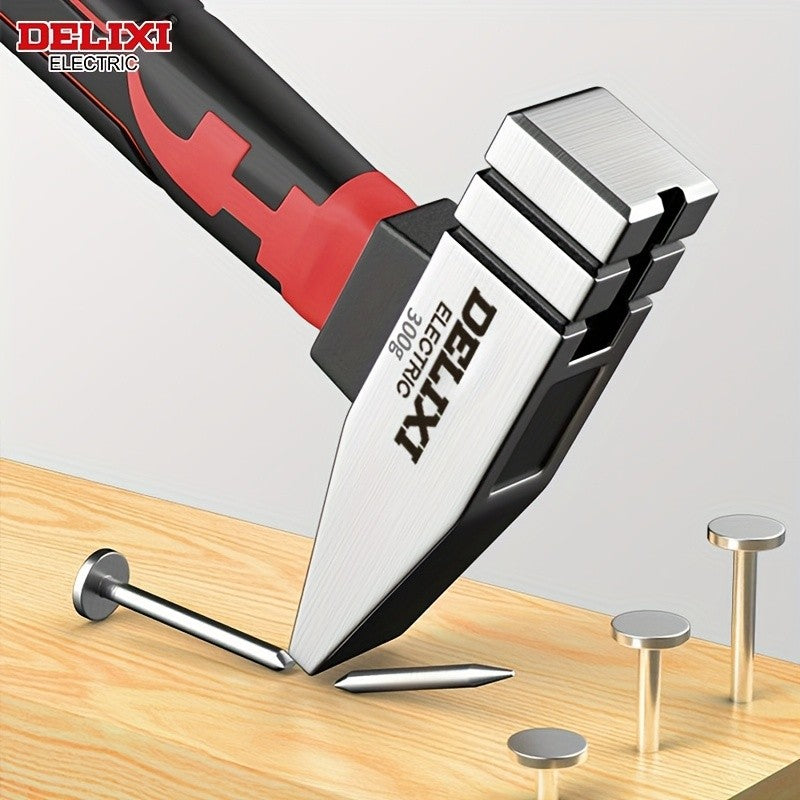 DELIXI ELECTRIC Conjunto de 2 Peças Martelo de Montagem Martelo Oitavado Aço Cromo Vanádio Grau Industrial Martelo Manual