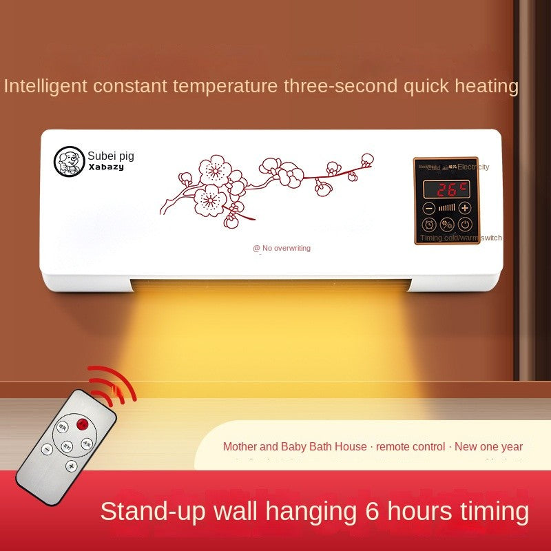 Climatizador e Aquecedor de Parede Doméstico Ar Condicionado Portátil Ventilador Pequeno