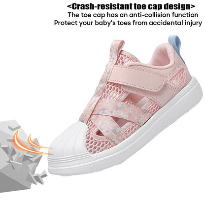 Summer Breathable Kids Sandals Boy and Girl Fashion Sneakers Lightweight Non Slip Walking Shoes Comfortable Sport Shoes