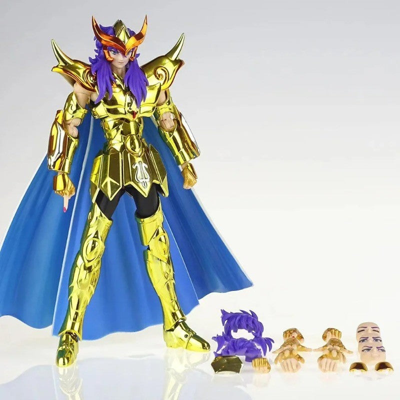 EM ESTOQUE CS Modelo Saint Seiya Myth Cloth EX Sagitário Aiolos/Capricórnio Shura/Gêmeos Saga/Libra Dohko Boneco de Ação