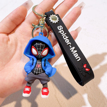 Marvel Spider Man Boneco Fofo Widget Bonecos de Ação Vingadores Homem de Ferro Capitão América Chaveiro Bolsa Chaveiro Widget Presentes de Aniversário