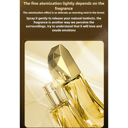 Perfume Chá Branco Elegante para Mulheres 30ml – Aroma Floral Amadeirado Suave com Frescor Delicado e Atração Suave Duradoura