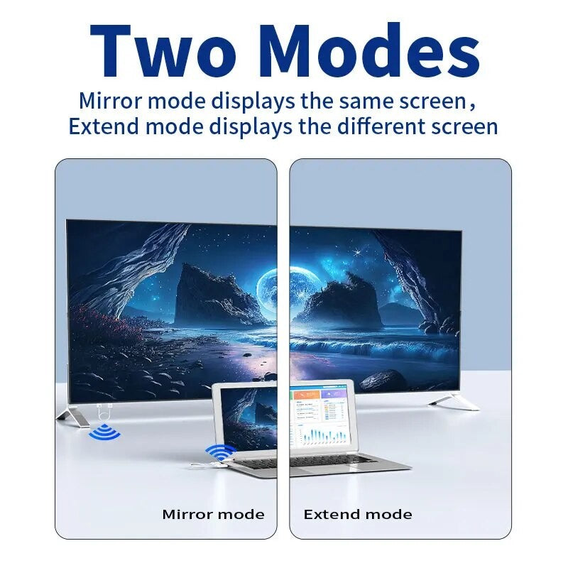 Transmissor Receptor de Vídeo sem Fio 30m Extensor HDMI Cabo Adaptador Espelhamento de Tela para Câmera PC para TV