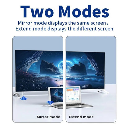 Transmissor Receptor de Vídeo sem Fio 30m Extensor HDMI Cabo Adaptador Espelhamento de Tela para Câmera PC para TV