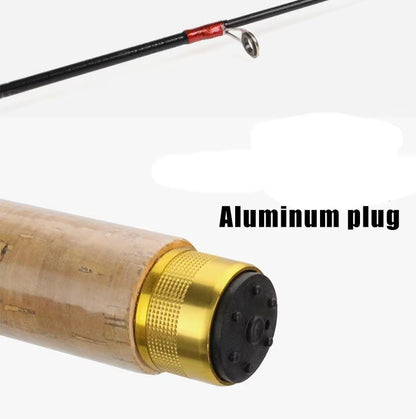 Vara de pesca de camarão mini 60cm, vara telescópica de carbono para pesca no gelo
