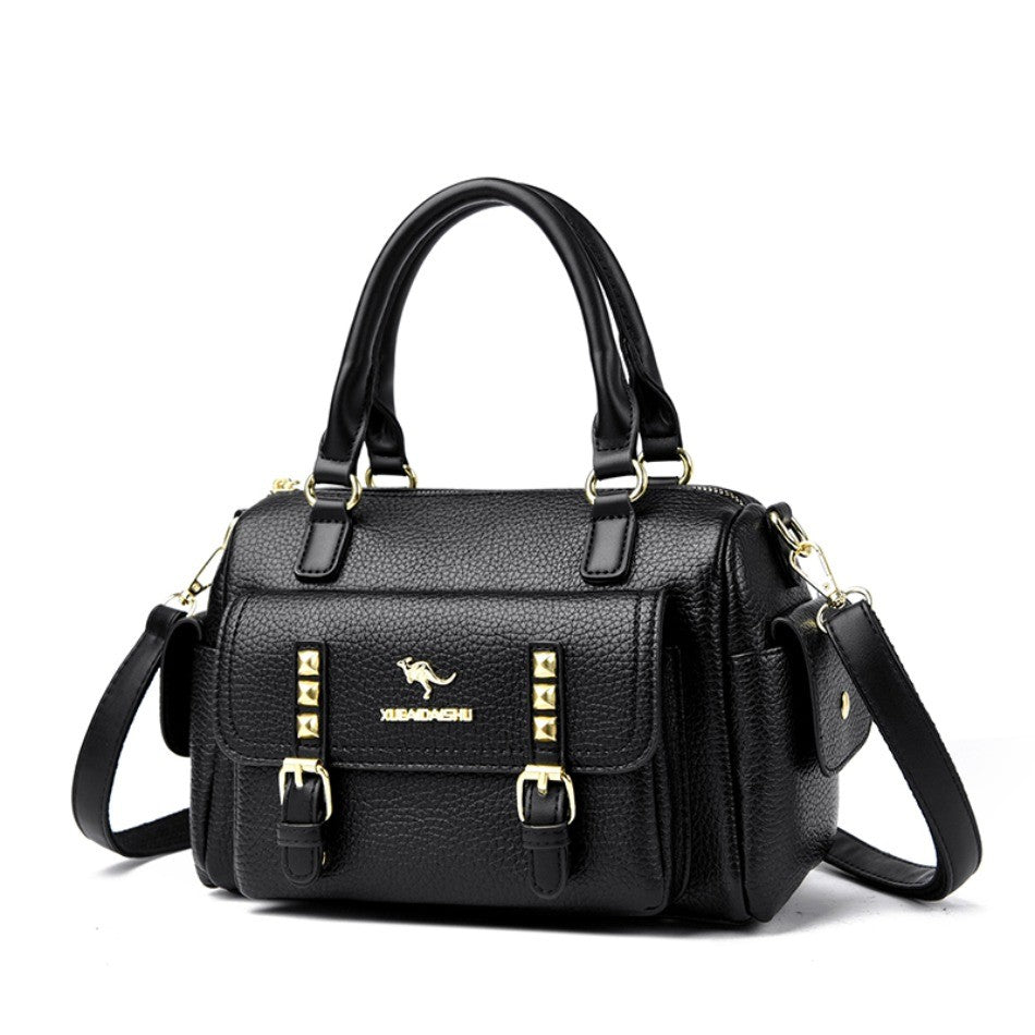 Luxury Designer Soft Pu Leather Shoulder Crossbody Messenger Bags for Women 2026 High Quality Casual Ladies Purses and Handbags