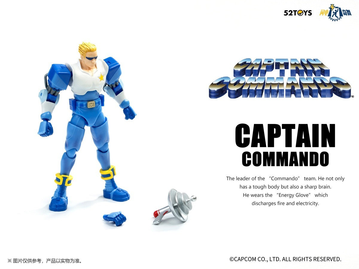 Capcom Captain Commando Criativo Anime 3.75 polegadas Bonecos de Ação Modelo Colecionável Brinquedos Decoração de Quarto Presente Surpresa Infantil