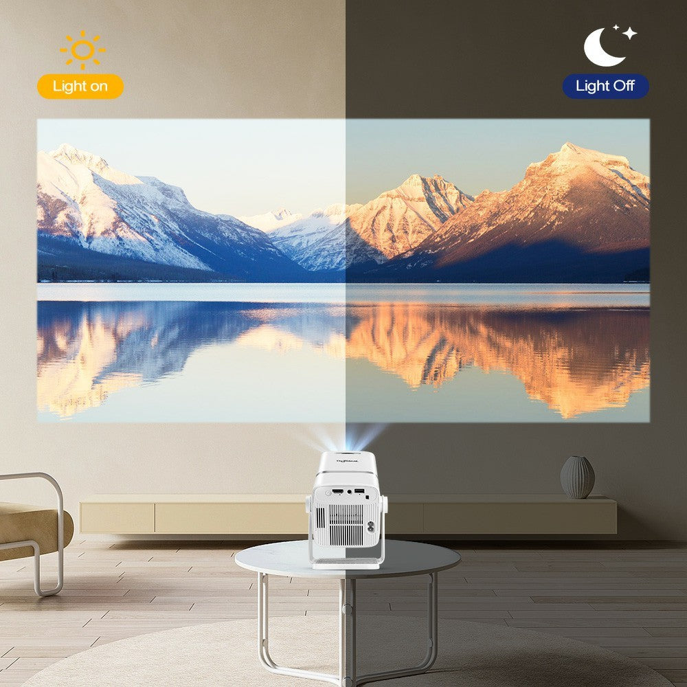 ThundeaL HD Mini Projector TD90 PK TD80W 1080P WiFi Android TD80 Projector Home Theater Cinema 3D Phone Video Movie Proyector