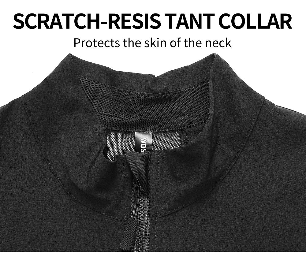 WOSAWE Women's Cycling Jacket Windbreaker Windproof Bike Vest Running Riding MTB Road Bike Tops