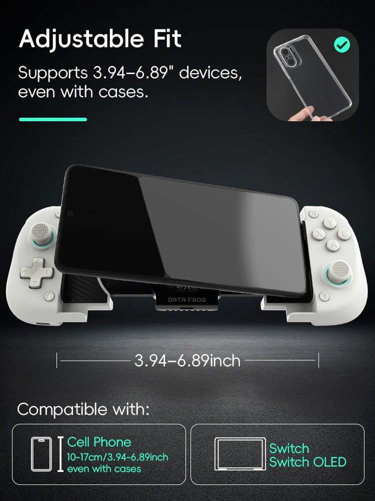 DATA FROG X3 Wireless Controller for Android Game Controller for Samsung Galaxy for PUBG Mobile for Switch/Switch OLED