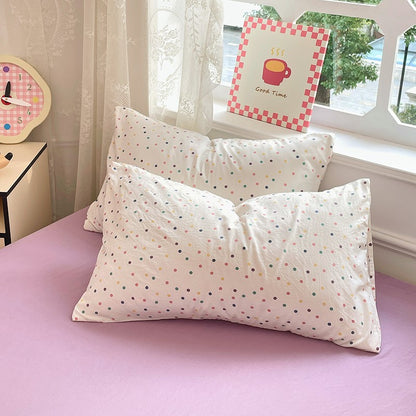 Pre-Washed Microfiber Duvet Cover Set with 2 Pillowcases - Ultra Soft Wrinkle-Resistant Bedding Set, Hypoallergenic & Breathable