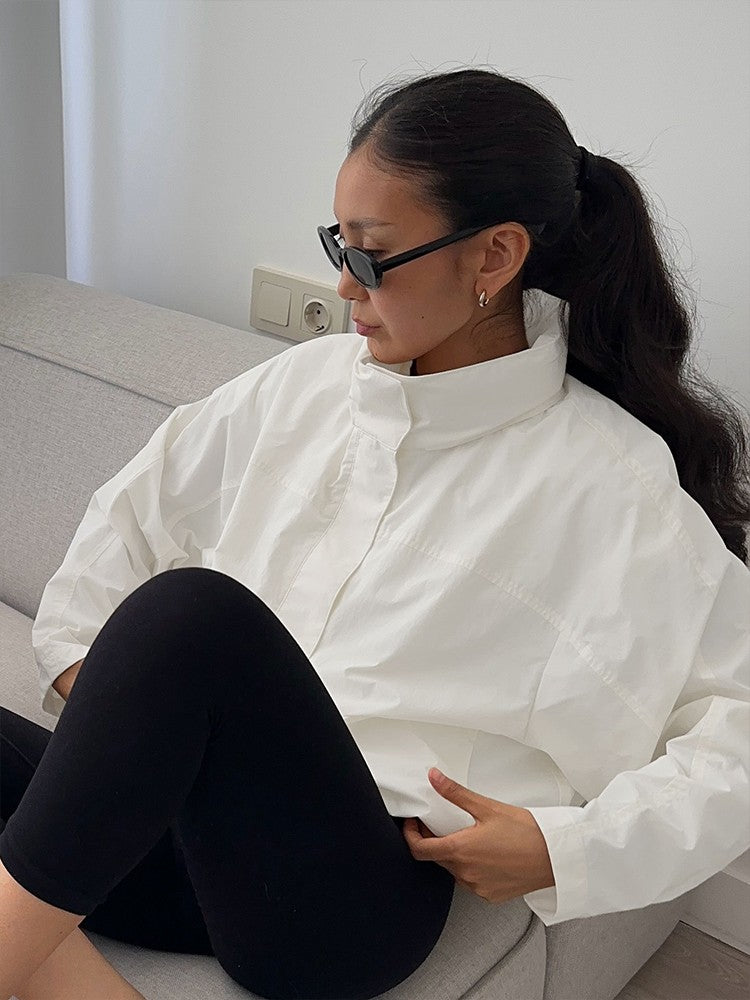 Mumaroho 2025 Autumn Winter Women Windbreaker Jacket Windproof Solid Long Sleeve Outdoor Sport Hooded Thin Coat Jacket For Women