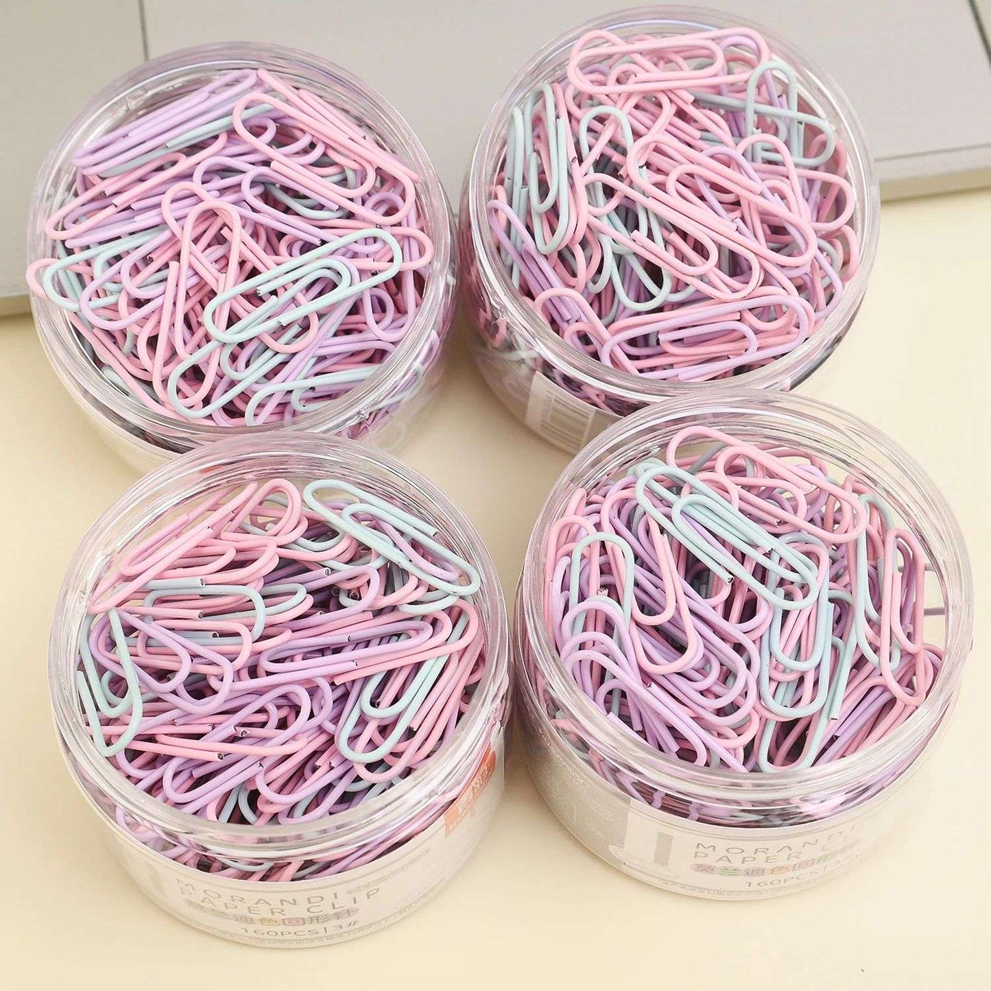 Portable Mini Color Paper Clips Metal Paperclips Binder For Paper Text Photo Cards Marking Clips Home Office Stationery