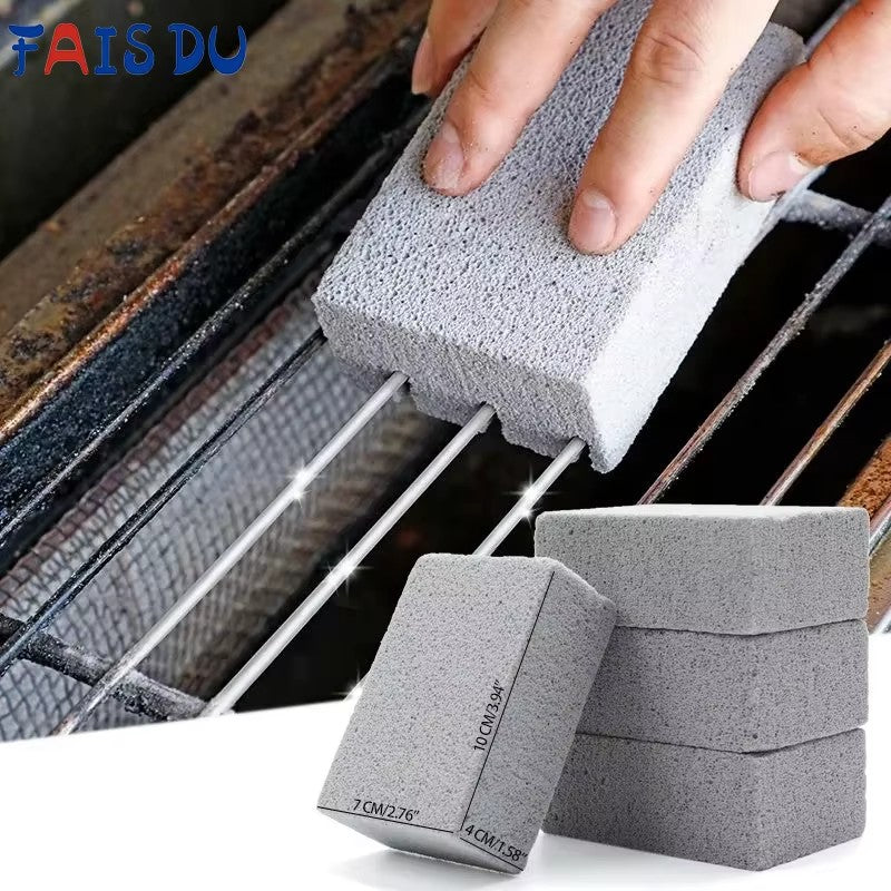 FAIS DU BBQ Grill Cleaning Brick Block Grill Stone Racks Stains Grease Cleaner BBQ Tools For Kitchen Gadgets Cleaning Brush