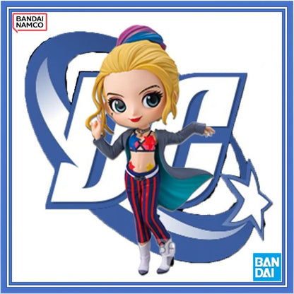 Autêntica Bandai Banpresto Qposket Esquadrão Suicida DC Hero Arlequina Fofa PVC Colecionável Figure - Presente Perfeito para Fãs