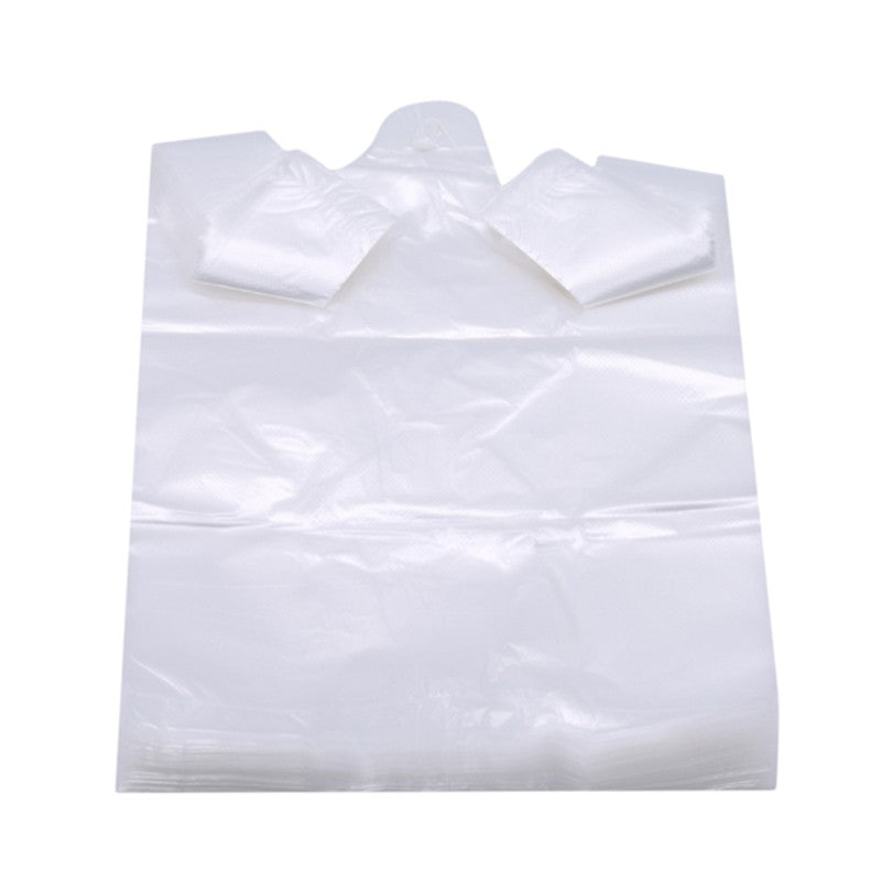 100pcs Transparent Bags Shopping Bag Plastic Supermarket Bags