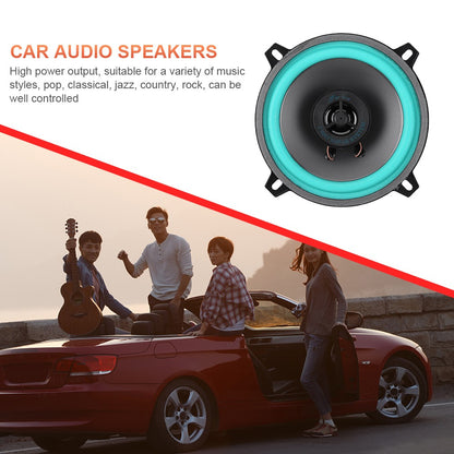 Alto-falante Automotivo Universal de 4/5/6 polegadas 100W/160W HiFi Coaxial Subwoofer Sensibilidade 92dB Áudio Automotivo Música Estéreo Subwoofer Automotivo Estéreo