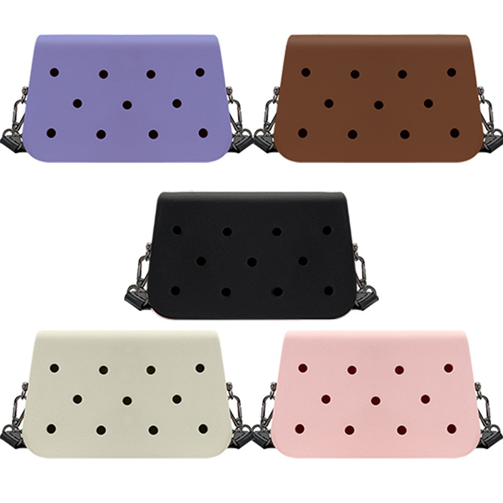 New Arrival Trend Messenger Bag Fashion Silicon Crossbody Bag for Women Girls Pretty Style Outdoor Shipping Beach Party Handbag