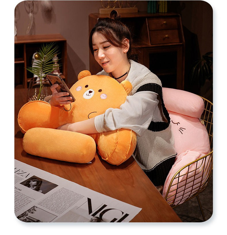 Triangular Reading Pillow Bedside Soft Large Backrest Waist Cushion Dormitory Bed Back Cushion Office Pillow Sofa Throw Pillows