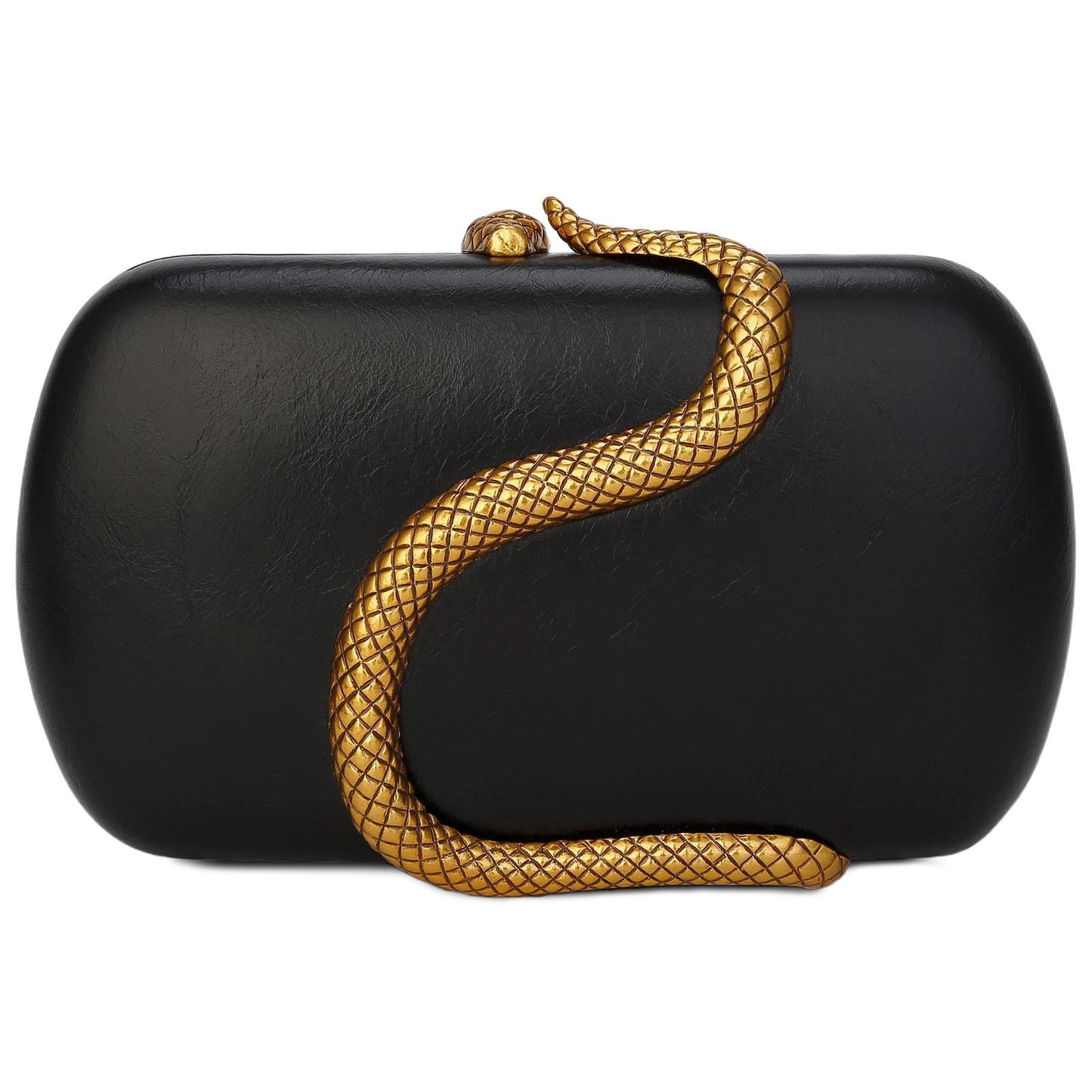 Metal Snake Matching Clutch Bag For Women Highclass Smooth Designer Evening Bags Purses Clutch Party Chain Shoulder Handbags