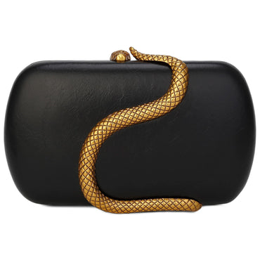 Metal Snake Matching Clutch Bag For Women Highclass Smooth Designer Evening Bags Purses Clutch Party Chain Shoulder Handbags