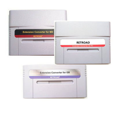RETROAD 5+Ultra SUPER HD ENTERTAINMENT Main Console Support Super NES/Super Famicom PAL&NTSC Game Cartridge Original Size