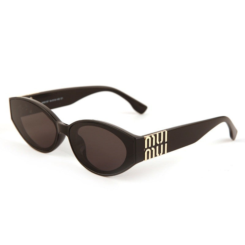 2025 Glamour Fashion Women Sunglasses Luxury Oval Designer Men Glasses Trend Classic Brand Unisex Shades UV400