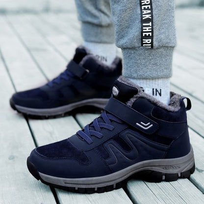 2025 Women Winter Snow Boots For Men And Women Outdoor Hiking Boots Non-Slip Warm Woman's Sneakers Size 35-45 Ankle Footwear