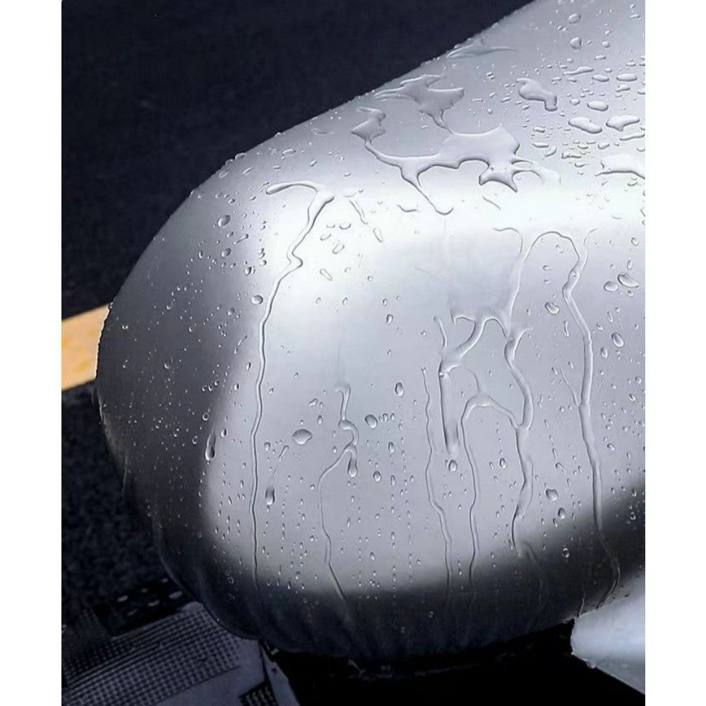1pc Capa de assento de moto, capa de couro geral para quatro estações, pode ser personalizada, capa de couro PU elástica, protetora solar, impermeável