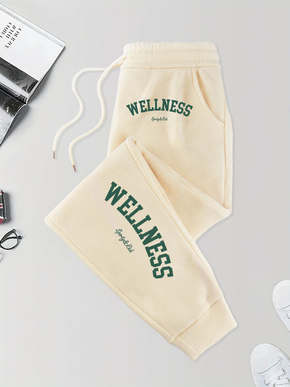 Wellness Sporty Or Rich Printed Mens Trousers Versatile Basic Britches Hip Hop Autumn Sportpants Warm High Street Sweatpants