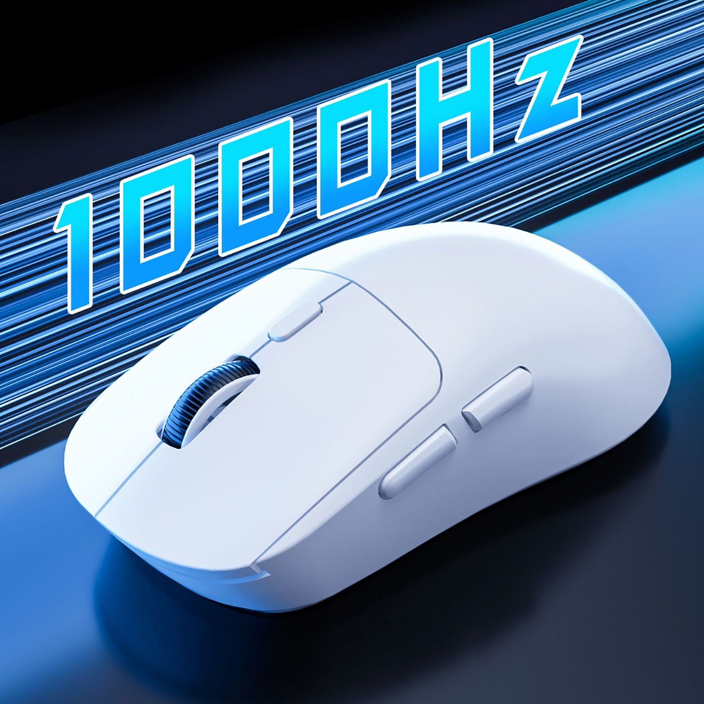 Mouse Gamer Bluetooth Mouse Sem Fio Recarregável Gamer Paw3395 Leve Ergonômico Esport