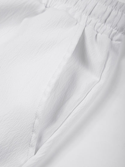 Men's Casual Pants Summer Male Breathable High Quality Trousers Sweatpants Solid Color Fitness Pants Jogging Fitness Streetwear