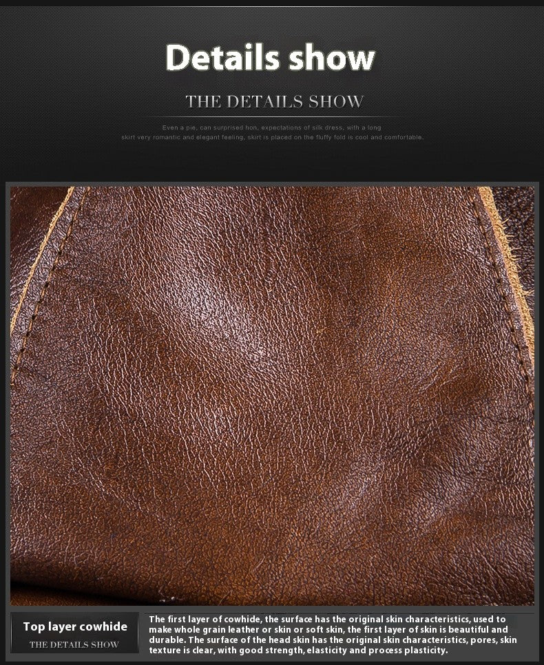 Men's Beret 100% Genuine Leather Head Layer Cowhide Outdoor Warm Octagonal Cap Waterproof Soft Wear Four Seasons Appropriate