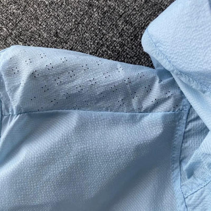 Adults Ultrathin Ultralight Clear Quick Dry Sun-Protective Breathable Camping Running Cycling Beach Jacket Skin Coat Windbreaker