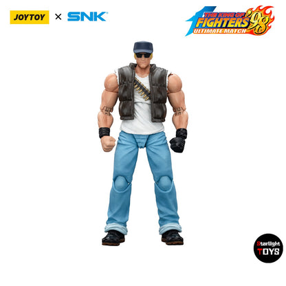 ?JOYTOY?1/18 Action Figure SNK KOF'98UM Ikari Warriors Team Clark Still Model Toy Gifts
