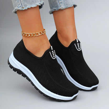 Women's summer breathable mesh flat shoes women's shoes casual sneakers shoes, clearance free shipping