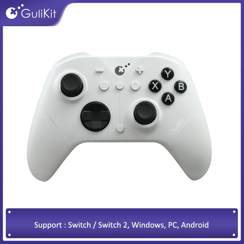 GuliKit ES Pro E-Sports Controller for Nintendo Switch 1/ 2, PC, Windows, Android Wake-up with TMR Joystick