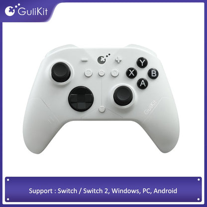 GuliKit ES Pro E-Sports Controller for Nintendo Switch 1/ 2, PC, Windows, Android Wake-up with TMR Joystick