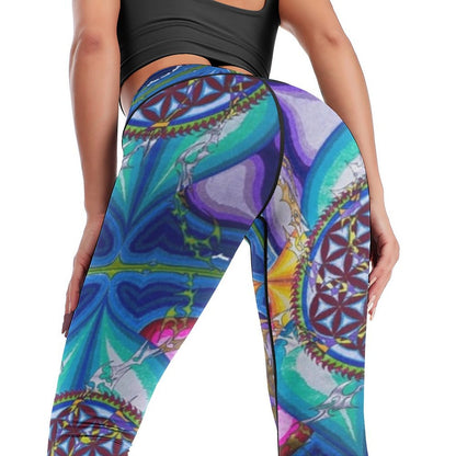 Flor De Vida Leggings Women's trousers Golf wear Women sportwear Sports pants woman Womens Leggings