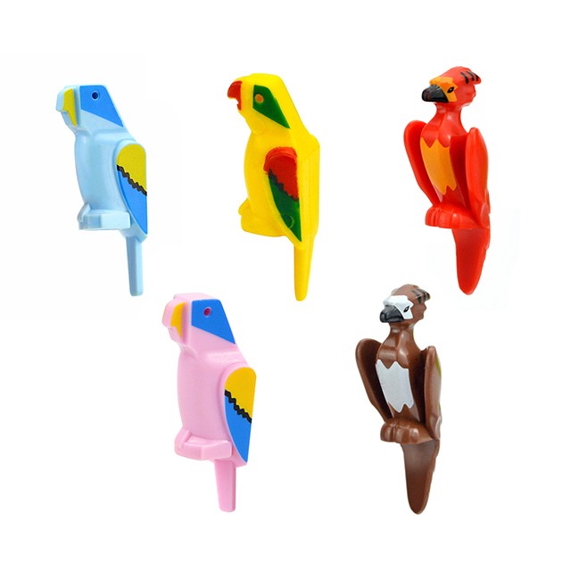 Creative DIY Model cute little Animal MOC Brick Building Blocks Pet Zoo Dog Duck Tortoise Penguin Cat Pig Bird Rabbit Toys