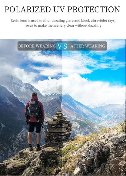 VIVIBEE Flip Up Clip on Sunglasses Polarized Men Driving Women Fishing UV400 Night Vision Sun Glasses Clips Universal Goggles