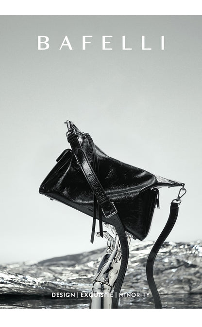 BAFELLI 2025 NEW WOMEN'S CASUAL TOTE BAG UNISEX LARGE SHOULDER GENUINE LEATHER DESIGNER LUXURY BRAND CROSSBODY BAGS FASHION