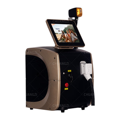 808nm Ice platinum Laser Diode Hair Removal Machine Permanent Best Painless Skin Care Device 3 Wavelength 808 1064 755nm