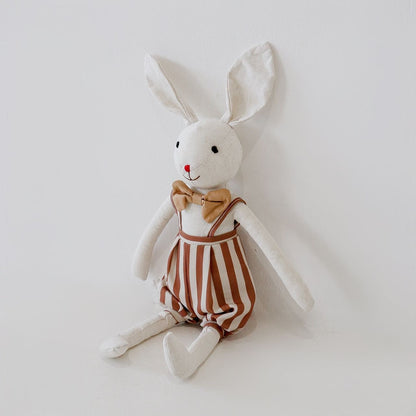 2025 Baby Plush Toy Comforts Sleeping Cute Rabbit, Bear, Mouse Baby Girl Doll, Cloth Doll Doll