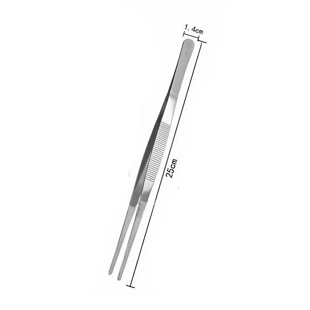 JJYY 304 Stainless Steel Food Tongs Long Handle Non-Slip Barbecue Tongs Steak Tongs Kitchen Cooking Tools kitchen accessories