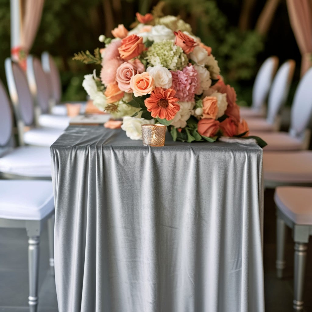 1 PC Luxury Velvet Rectangular Tablecloth Soft And Durable, Elegant Table Setting, Wedding Party, Christmas, Themed Party