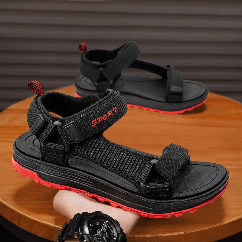 Summer Men Sandals Fashion Leisure Beach Holiday Sandals for Mens Lightweight Shoes New Outdoor Comfortable Casual Sandals