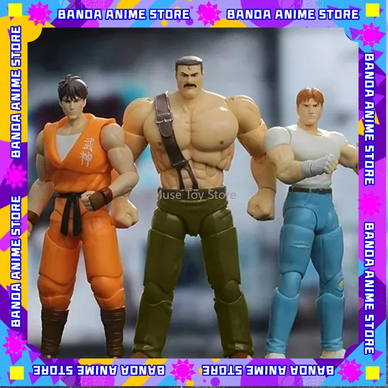 Em Estoque 52TOYS Action Figure CAPCOM Final Fight, 1PC Decoração de Mesa Colecionável, Presente Criativo para Aniversário, 3.75polegadas/10cm